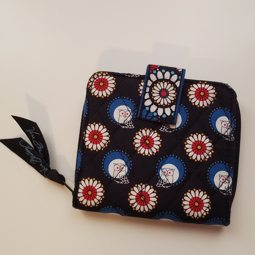 Vera Bradley Zip Compartment Wallet in Night Owl